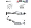 HONDA 18160PWAG02 Catalytic Converter